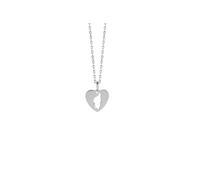 TALISMAN JEWELLERY Pendentif en argent 925 en forme de cœur - Île de Corse, Corse (15 mm x 15 mm)