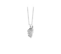 TALISMAN JEWELLERY Pendentif en Argent Sterling 925 - Île de Corse, Corsica (12 MM x 24 MM)