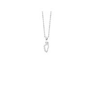 TALISMAN JEWELLERY Pendentif en Argent Sterling 925 - Île de Corse, Corsica (17 MM x 32 MM)