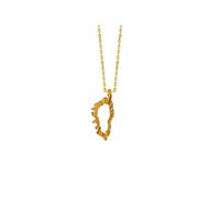 TALISMAN JEWELLERY Pendentif en Plaqué Or 3 microns 18 carats - Île de Corse, Corsica (9 MM x 21 MM)