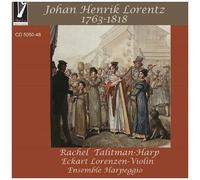 Talitman,Rachel / Lorenzen,Eckhart - Johan Henrik Lorentz (1763-1818) [Compact Discs] Uk - Import