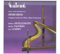 Talitman, Rachel - Original Works For Oboe, Harp & Bassoon (Oeuvres Originales Pour Harpes Hautbois Et Basson)