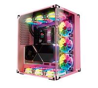 Boîtier PC - Talius - Cronos RGB - ATX - 3 ventilateurs - Rose