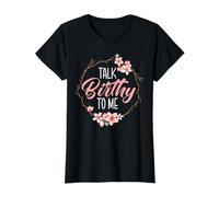 Talk Birthy to Me Doula Coach de Naissance pour Le Travail de Grossesse T-Shirt Graphique avec Valeur