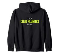 Talk Cold Plunges to Me Piston Amusant Sweat à Capuche