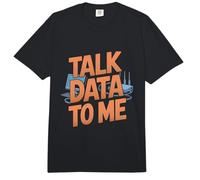 Talk Data to Me Funny Network Engineer Internet Helpdesk Comfort Colors Adult Heavyweight T-Shirt