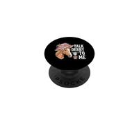 Talk Derby to Me Chapeau de Cheval Motif Floral PopSockets PopGrip Adhésif