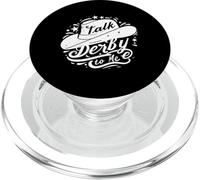 Talk Derby to Me Chapeau de Cowboy PopSockets PopGrip pour MagSafe