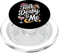 Talk Derby to ME Dicton Sarcastique drôle de Cheval PopSockets PopGrip pour MagSafe
