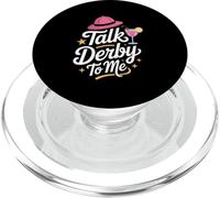 Talk Derby to ME Dicton Sarcastique drôle de Cheval PopSockets PopGrip pour MagSafe
