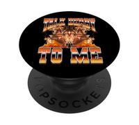 Talk Derby to Me Équitation Cavalier équestre années 90 PopSockets PopGrip Adhésif