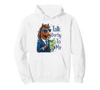 Talk Derby to Me Funny Cool Racing Horse Men Women Sweat à Capuche
