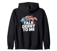 Talk Derby to me Horse Racing Equestrian Love Sweat à Capuche