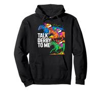 Talk Derby to me Horse Racing Equestrian Love Sweat à Capuche