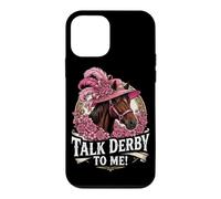 Talk Derby to Me Horse Riding Derby Lover Horse Racing Coque pour iPhone 12 Mini