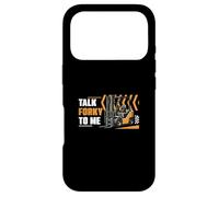 Talk Forky to Me Un opérateur de Chariot élévateur à Fourche, Un magasinier logistique Coque pour iPhone 17 Pro