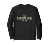 Talk Natural Wine to Me Sommelier drôle Manche Longue