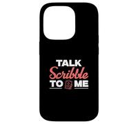 Talk Scribe to Me Drôle de traçage médical pour Traceur médical Coque pour iPhone 14 Pro