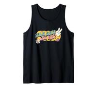 Talk Shit Get Hit, Funny Groovy Hippy Années 60 Tough Girl Guy Débardeur