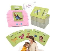 Talk | Smart Talking Flash Cards Pure English Toys | Compact Card Early Education Device | Learning Toys For Family Time, Early Education