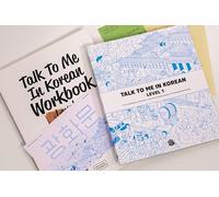 Talk to Me in Korean Level 1 Ensemble manuel et cahier d'exercices pour débutants - Ensemble complet pour adultes débutants avec 3 produits exclusifs K-Study : suivi de progression, autocollants et