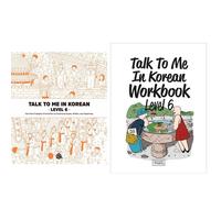 Talk To Me In Korean Levels 6 Grammar Textbooks + Workbooks SET