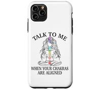Talk to Me When Your Chakras are Aligned Cadeau de Yoga Humoristique Coque pour iPhone 11 Pro Max