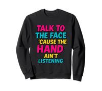 Talk to The Face : Retour Amusant et rétro de Sass Sweatshirt