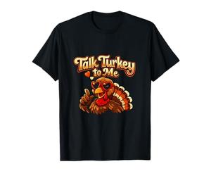 Talk Turkey to Me Country Farm Jeu de Mots Turquie T-Shirt