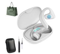 Talkbuds Translator, 2025 Upgraded Qinux Talkbuds,Talk Buds Translator,AI Translatorr Earbuds Real Time, Support 144 Languages & Accents for Business, Travel, Learning (1-White)