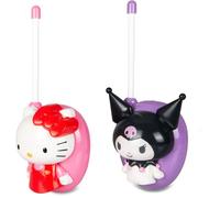 Talkie Walkie 3D Hello Kitty et Kuromi - Distance 200 metres - Son tres net - Magnifique boite cadeau - 6 piles Lr06 non incluses