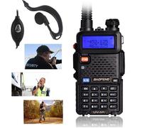 Talkie-walkie - Baofeng - UV-5R - VHF/UHF - Noir - Radio FM