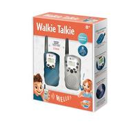 Buki France - Talkies Walkies Enfant - Portée 3 km - 8 Canaux - Lampe Intégrée & Écran Rétroéclairé - Jouet Extérieur - Dès 8 Ans - TW06