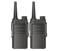 Talkie-walkie Crypté, Réduction du Bruit des Appels, Radio HD, Chargeur De Type C, Bidirectionnelle UHF Transmission Vocale Claire(2Pcs Add H-771)