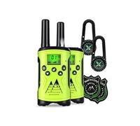 Talkie-walkie - Flyweight Kingen - kit 8-pièces : boussole + badge d'agent - Vert