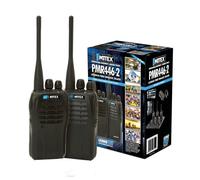 Talkie-walkie Mitex PMR446 - Pack de deux Talkies walkies sans licence compacts et résistants