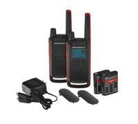 Motorola Talkabout T82 radio bidirectionnelle 16 canaux 446 - 446.2 MHz Noir, Orange