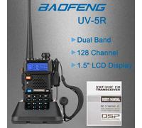 talkie-walkie numérique Baofeng UV-5R Crypté 128 Canaux Talkie-Walkie Numérique