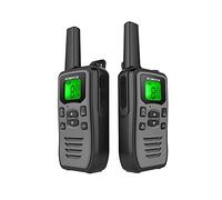 Talkie Walkie Professionnel 16 Canaux, Rechargeable USB, VOX LED, Longue Portée