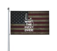 Talkie-Walkie Radio Portable Rigolo, C'Est Quoi Ce Bordel ? Décoration Bannière 90X150Cm Double Face Suspendre Bannières Drapeaux Pour Clubs Chambres Vacances