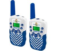 Talkie Walkie Real de Madrid écran LCD, 3km, réglage son, 8 fréquences, lampe torche, suivi niveau piles -8 piles LR06 non incluses