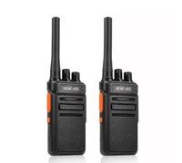 Talkie Walkie Rechargeable HESENATE HT66 PMR446 16 Canaux CTCSS/DCS VOX 1200 mAh USB-C 1 à 3 kilomètres Loisirs en Famille Activités Communautaires (2 Pièces)