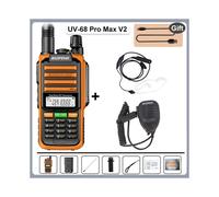 Talkie-walkie UV-68 Pro Max V2 10 W, étanche IP68, 8 800 mAh, longue portée 50 km, type C, UV-S22