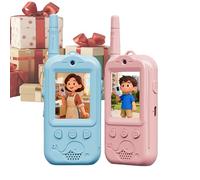 Talkie-Walkie Vidéo Enfant - Interphone avec Écran 2", Vidéo en Temps Réel et Changeur de Voix pour 3-12 Ans Cadeau Noël et Camping Accessoire Pro Gear System Accessory Kit