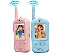 Talkie-Walkie Vidéo | Outil de Communication Interactive en Temps Réel - Talkie-Walkie Enfant - pour La Famille Et Les, Anniversaire, Pâques, Noël, Maison, Intérieur, Voyage,