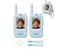 Talkie-walkie vidéo pour Modes vocaux Amusants Interphone Jeu de Jardin en Plein air Interphone sans Fil Transmission Claire Interaction Parent-Enfant pour garçons Filles