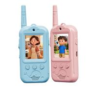 Talkie-Walkie Vidéo pour Outil d'Interactivité en Temps Réel | Talkies-Walkies Vidéo Rechargeables pour pour , , , Pâques, Noël, Maison, Intérieur, Voyages, le Camping