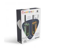 Talkies-walkies Kidytalk - Kidywolf - Bleu/Rouge - Mixte - Extérieur - 6 km