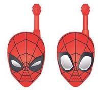 Lexibook, Spider-Man, Talkies-Walkies 3D Spider-Man, Portée 500m, 2 canaux de Communication, Clip Ceinture, Rouge, TW18SP