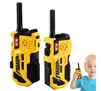 Talkies-Walkies pour garçons,Talkies-Walkies pour pour garçons - Talkie-walkie Jouet de Jeu de Voyage - Petit Talkie-walkie Longue portée, 2 pièces Jouets pour Tout-Petits, Jeux de Camping,